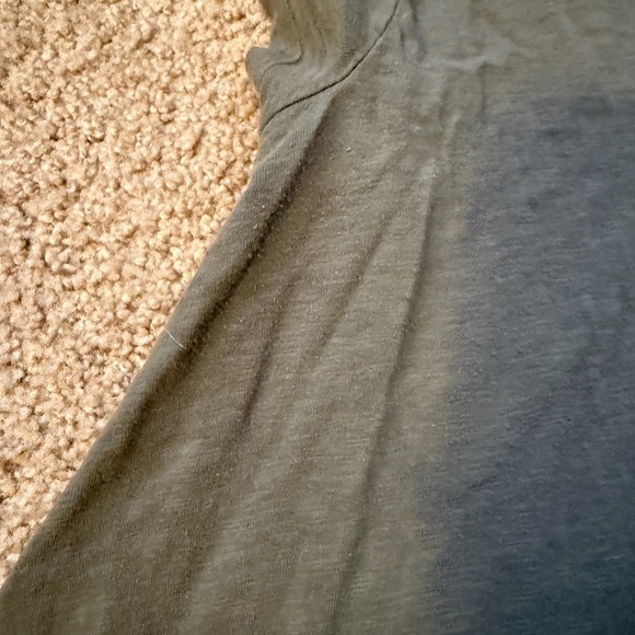 C & California Olive Green V-Neck Tee - Picture 5 of 8